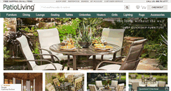 Desktop Screenshot of patioliving.com